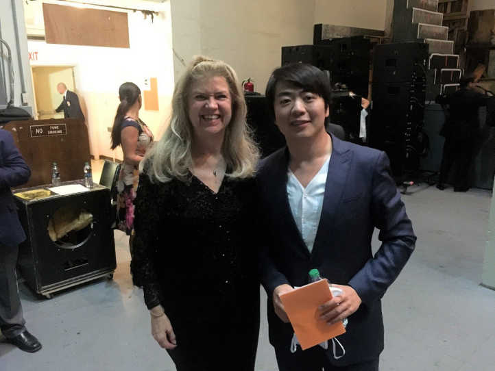 Lang Lang and Kathleen Jones