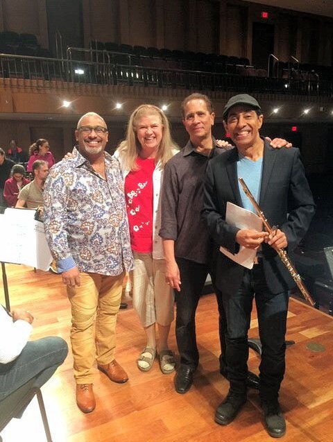 Mariano Morales, Kathy Jones, Guillermo Figueroa and Nestor Torres