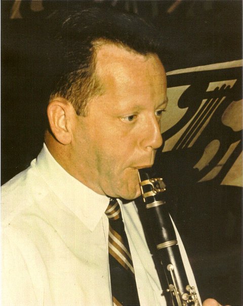 Robert Marcellus playing the clarinet, courtesy of Wes Foster