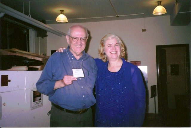 Kathy with Bill McColl