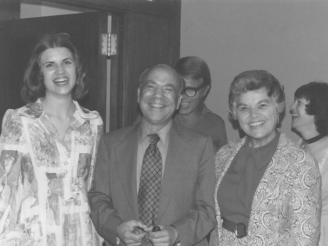 Kathy With Paul Creston his wife Louisse and Prof. Wendall Holstrom