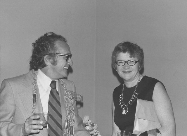 Leon and Mom, Jane Troth Jones, Professor of Music Education