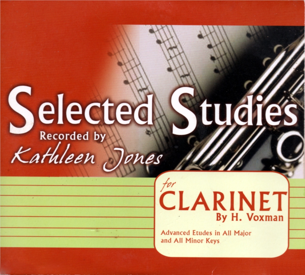 H Voxman Performed by Kathleen Jones Selected Studies for Clarinet Disc 1